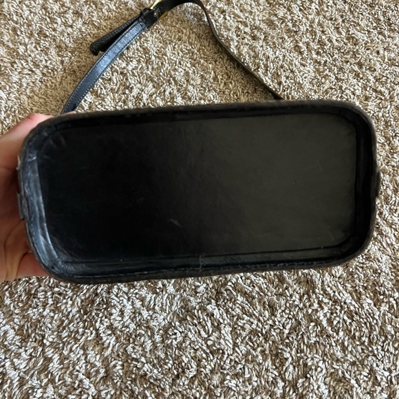 Woven Black Shoulder Bag vintage black shoulder bag - Picture 3 of 10